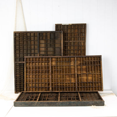 Letterpress Trays & Pigeonholes