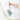 Set 5 x 2.5" Glass Float - Silver Rope #0101S